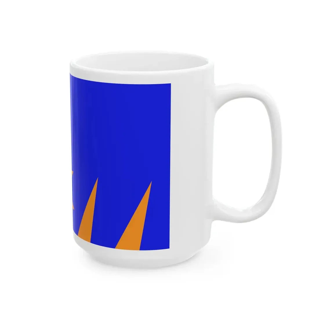 Sunburst Flag Barrys rock (Ireland) White Coffee Mug - Go Mug Yourself