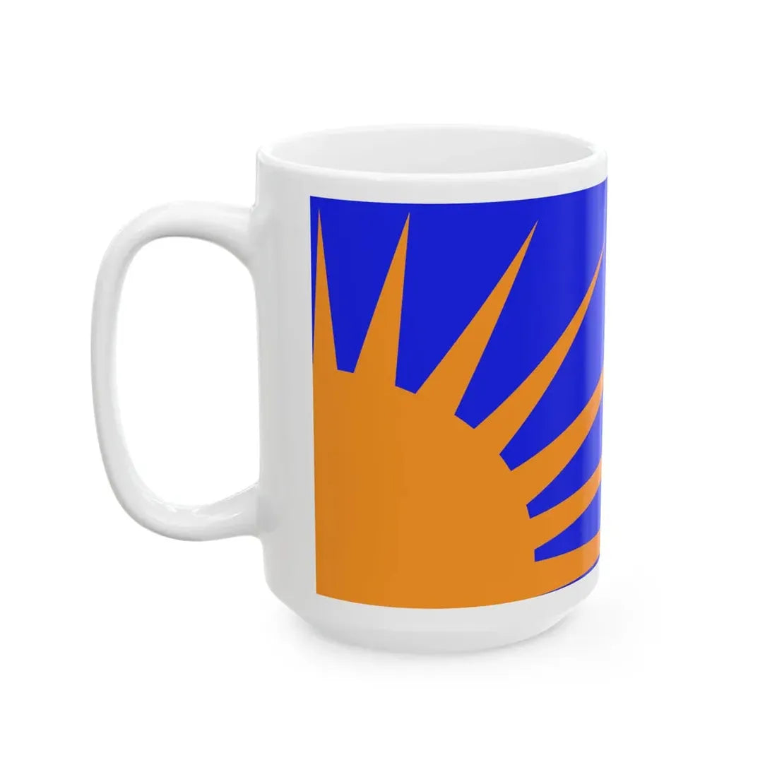 Sunburst Flag FOTW (Ireland) White Coffee Mug - Go Mug Yourself