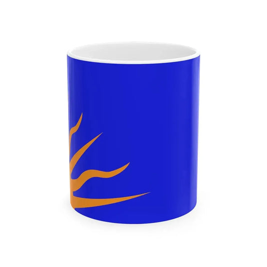 Sunburst Flag (Ireland) White Coffee Mug 11oz - Go Mug Yourself