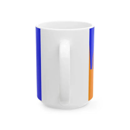 Sunburst Flag (Ireland) White Coffee Mug - Go Mug Yourself