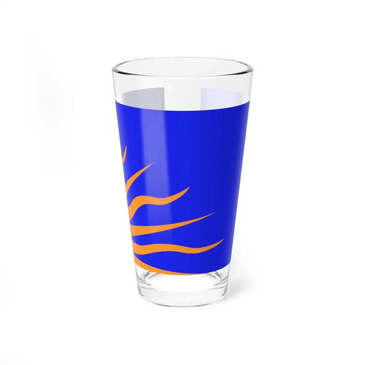 Sunburst Flag Variant (Ireland) Pint Glass 16oz 16oz - Go Mug Yourself