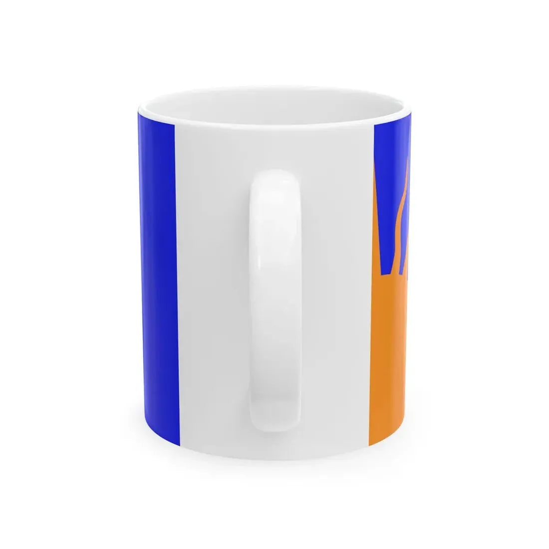 Sunburst Flag Variant (Ireland) White Coffee Mug - Go Mug Yourself
