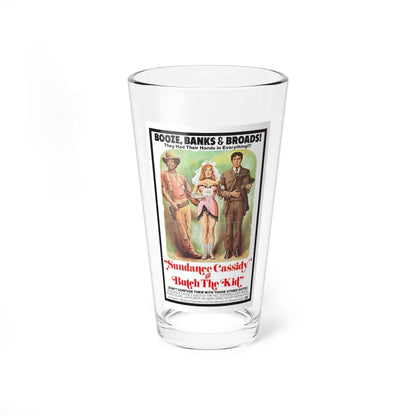 SUNDANCE CASSIDY AND BUTCH THE KID 1972 Movie Poster - Pint Glass 16oz-16oz-Go Mug Yourself