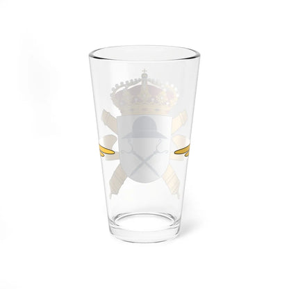 Sundsvalls luftvärnsregemente vapen (Sweden) (Coat of Arms) Pint Glass 16oz - Go Mug Yourself
