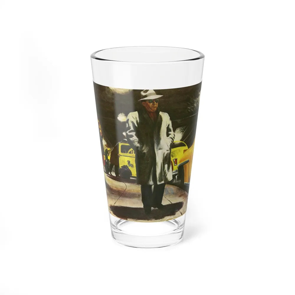 Sunglasses At Night, 1949 (Magazine Illustration) Pint Glass 16oz-16oz-Go Mug Yourself