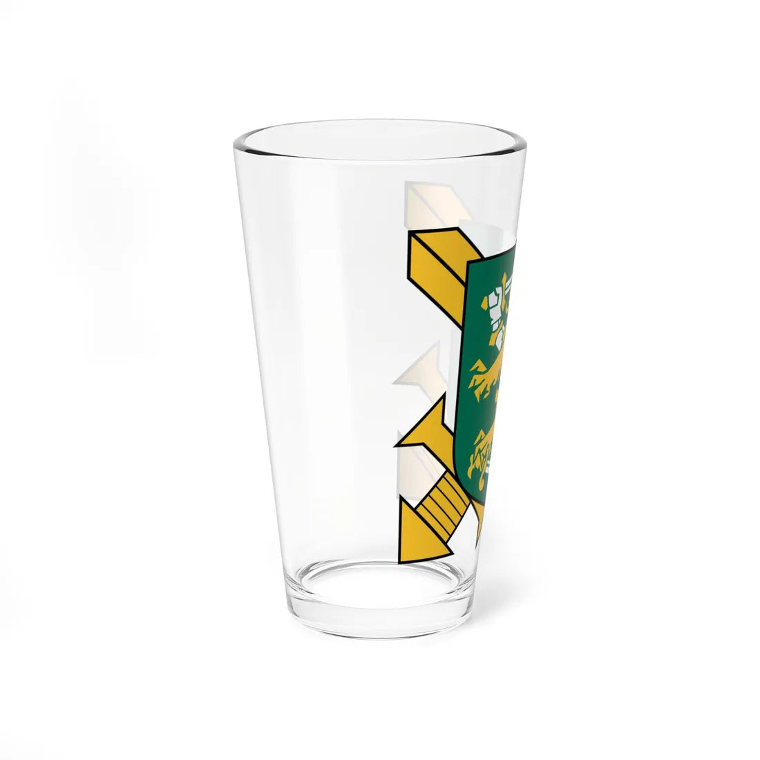 Suomen Maavoimien tunnus (Finland) (Coat of Arms) Pint Glass 16oz - Go Mug Yourself