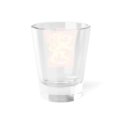 Suomen Puolustusvoimien tornileijona (Finland) (Coat of Arms) Shot Glass 1.5oz - Go Mug Yourself