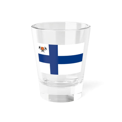 Suomen tullilippu 1920-1978 (Finland) Shot Glass 1.5oz 1.5oz - Go Mug Yourself