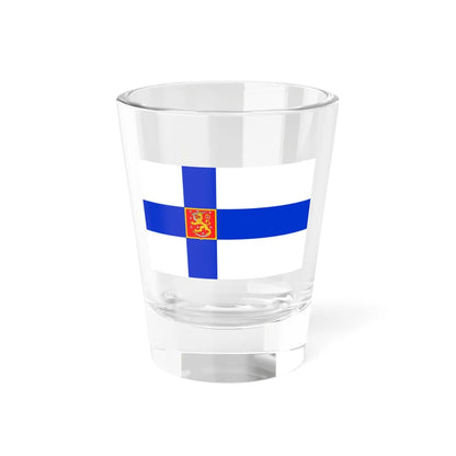 Suomen valtiolippu 1920-1978 (Finland) Shot Glass 1.5oz 1.5oz - Go Mug Yourself
