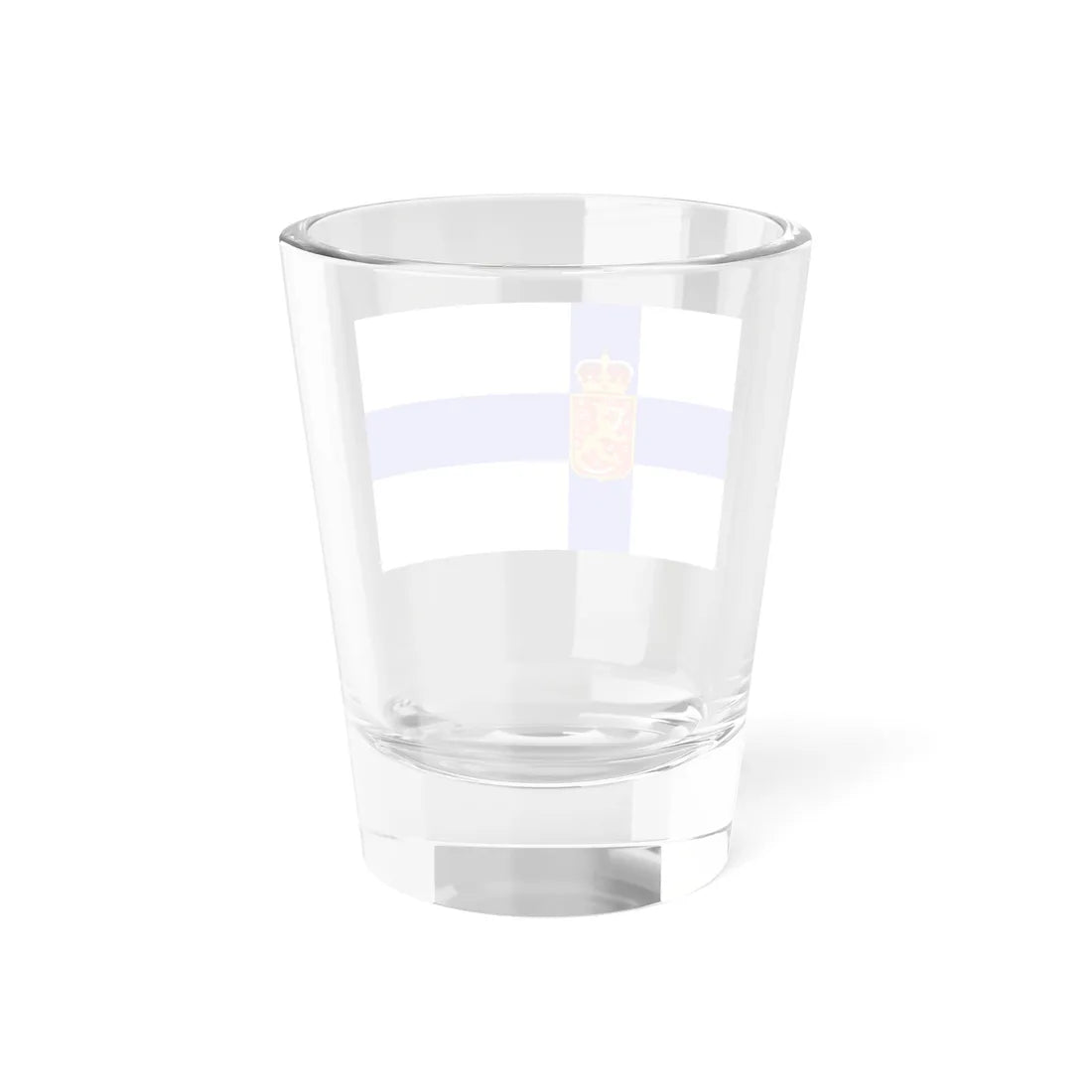 Suomen valtionlippu 1918-1920 (Finland) Shot Glass 1.5oz - Go Mug Yourself
