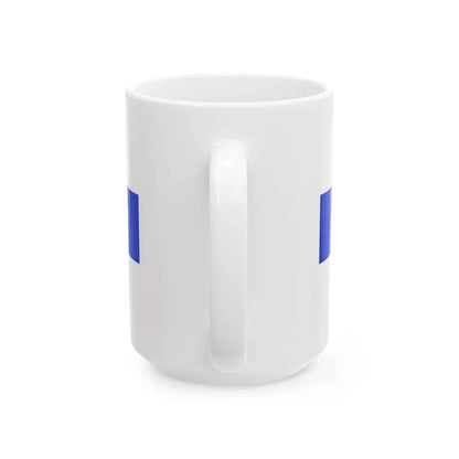 Suomen valtionlippu 1918-1920 (Finland) White Coffee Mug - Go Mug Yourself