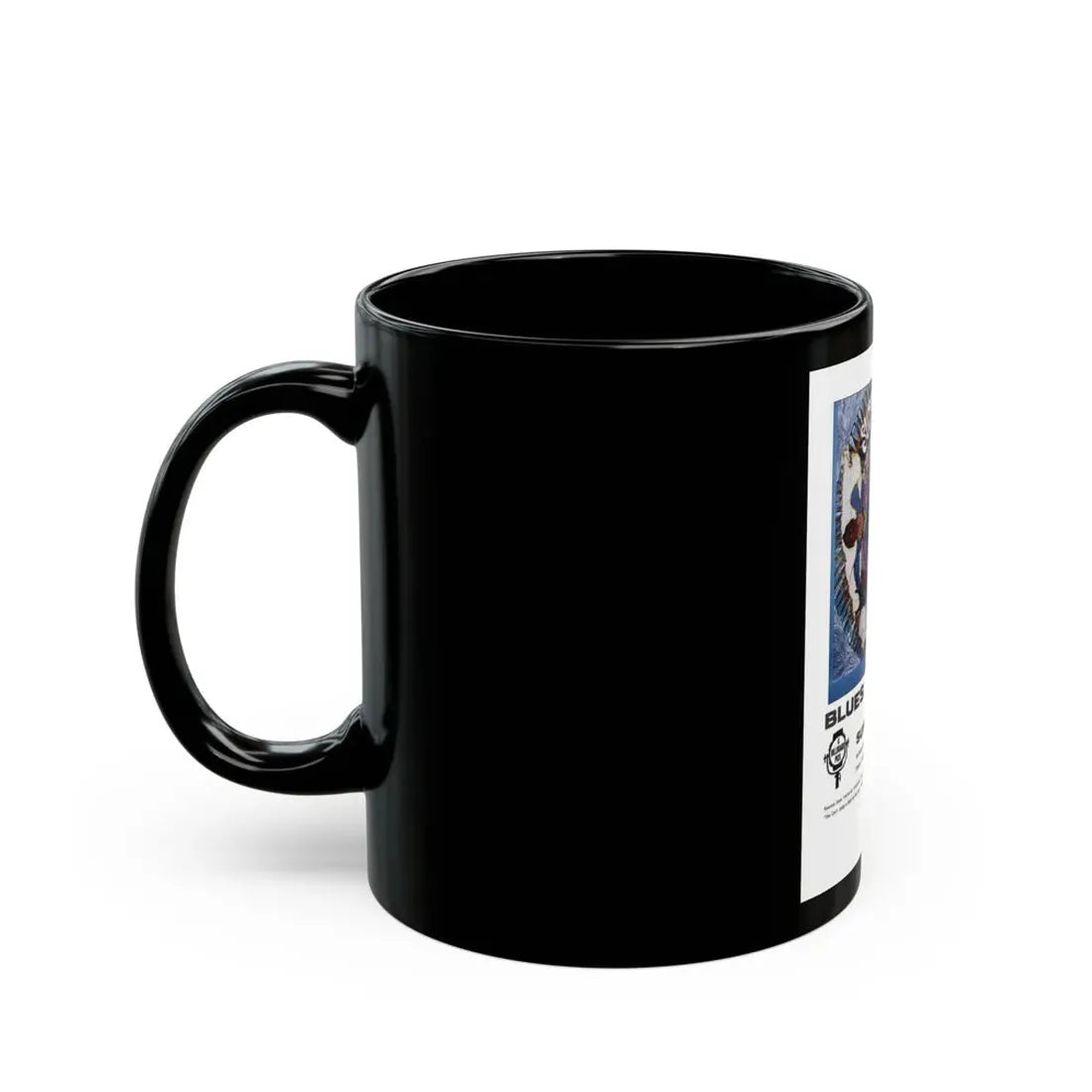 Super Blues 1967 (Music Poster) Black Coffee Mug - Go Mug Yourself