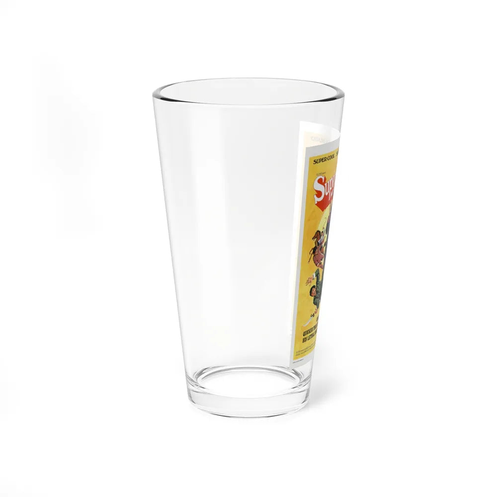 SUPER MAN CHU 1973 Movie Poster - Pint Glass 16oz-Go Mug Yourself