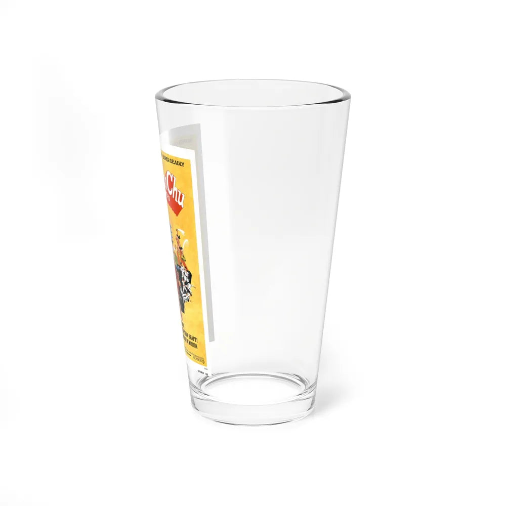 SUPER MAN CHU 1973 Movie Poster - Pint Glass 16oz-Go Mug Yourself