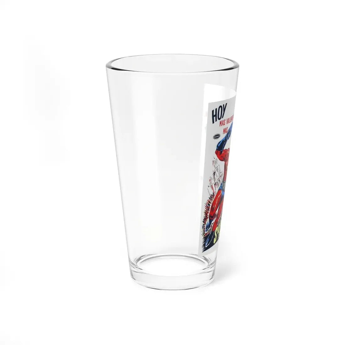 SUPERARGO VS DIABOLICUS 1966 Movie Poster - Pint Glass 16oz - Go Mug Yourself