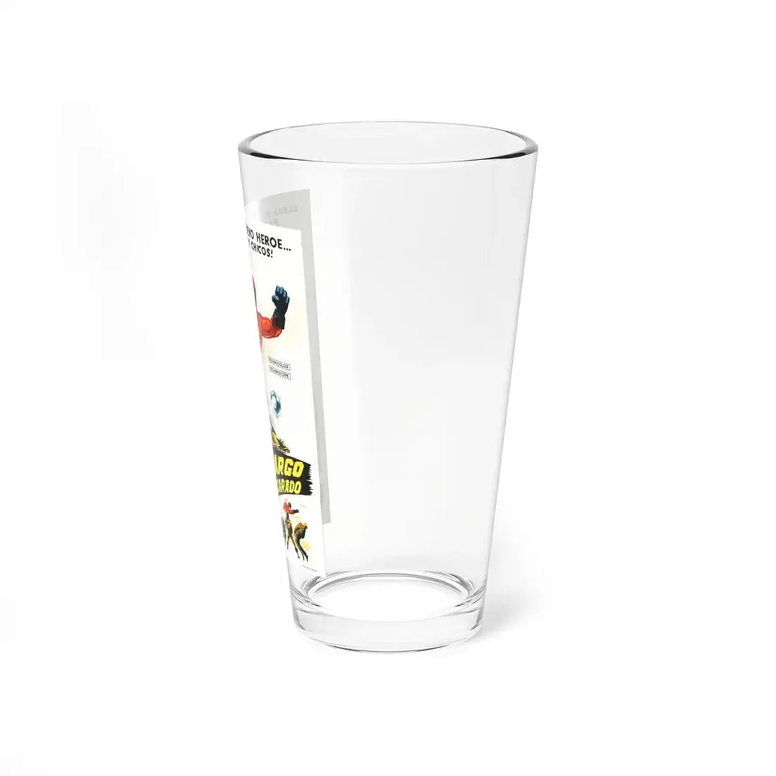 SUPERARGO VS DIABOLICUS (2) 1966 Movie Poster - Pint Glass 16oz - Go Mug Yourself
