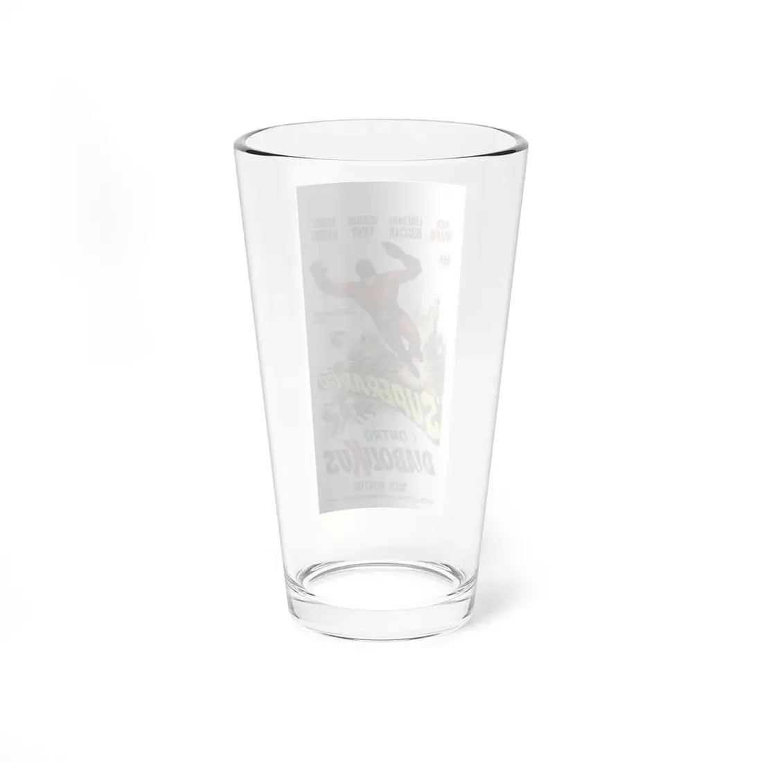 SUPERARGO VS DIABOLICUS (3) 1966 Movie Poster - Pint Glass 16oz - Go Mug Yourself
