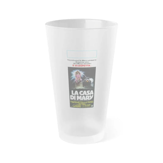 SUPERSTITION (ITALIAN) 1982 Movie Poster - Frosted Pint Glass 16oz Default Title - Go Mug Yourself