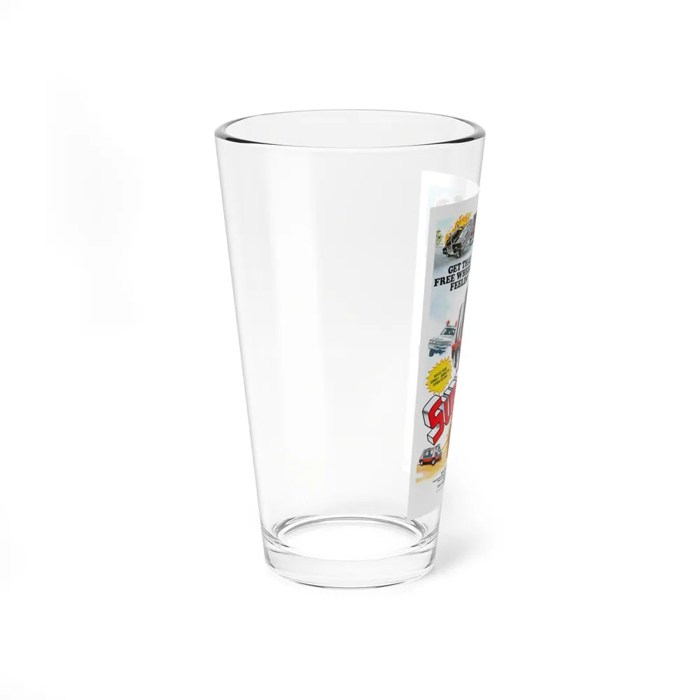 SUPERVAN 1977 Movie Poster - Pint Glass 16oz-Go Mug Yourself