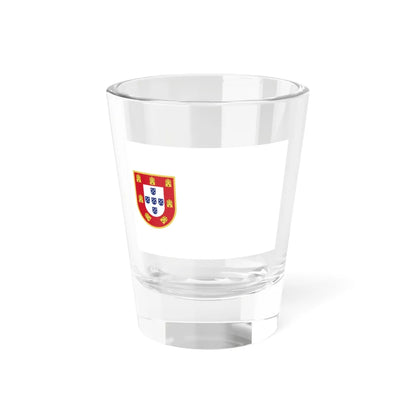 Suposta Bandeira de Guerra de Portugal 1600s-1700s (Portugal) Shot Glass 1.5oz 1.5oz - Go Mug Yourself