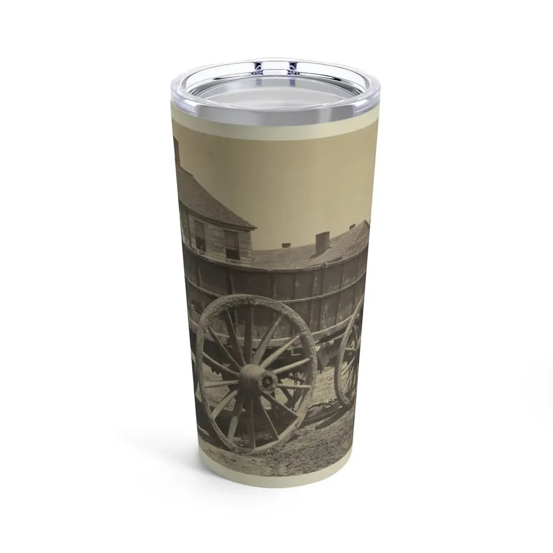 Supply Wagon, Probably In A Civil War Military Facility (U.S. Civil War) Tumbler 20oz 20oz - Go Mug Yourself