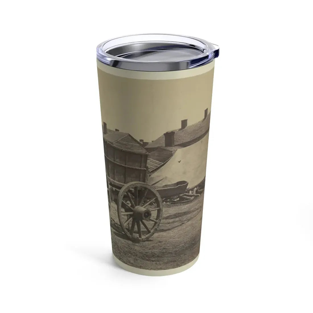 Supply Wagon, Probably In A Civil War Military Facility (U.S. Civil War) Tumbler 20oz - Go Mug Yourself