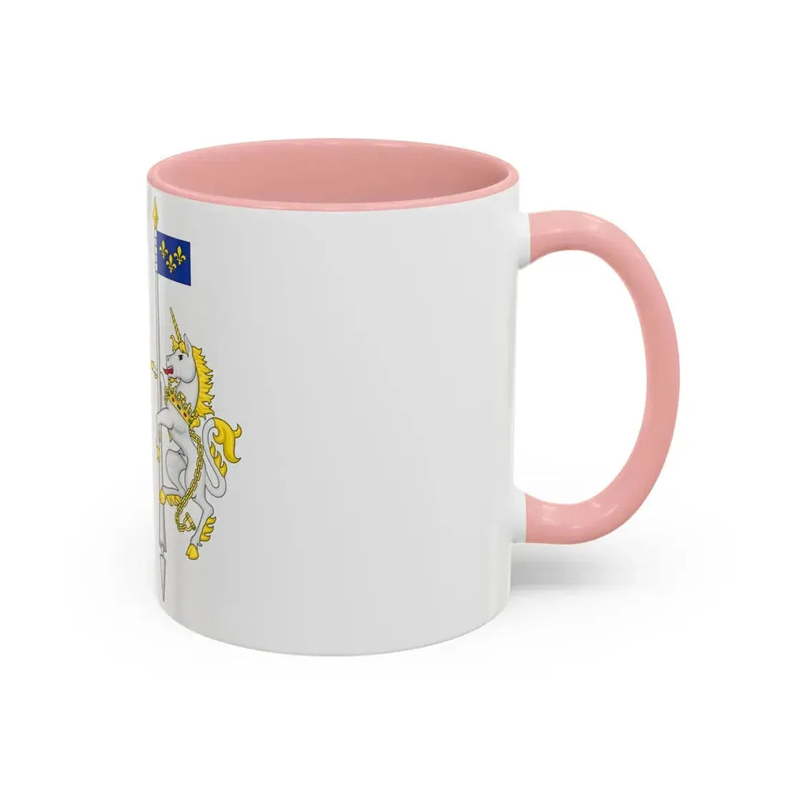 Supporters from the coat of arms of Canada - Accent Coffee Mug - Go Mug Yourself
