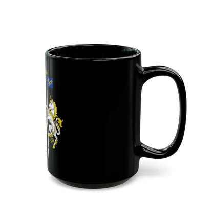 Supporters from the coat of arms of Canada - Black Coffee Mug - Go Mug Yourself