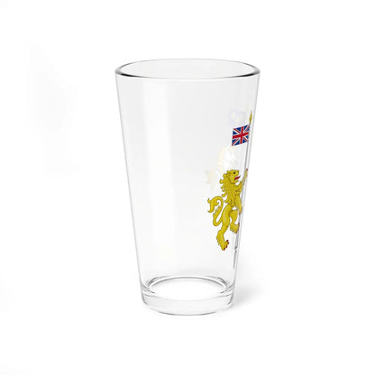 Supporters from the coat of arms of Canada - Pint Glass 16oz-Go Mug Yourself