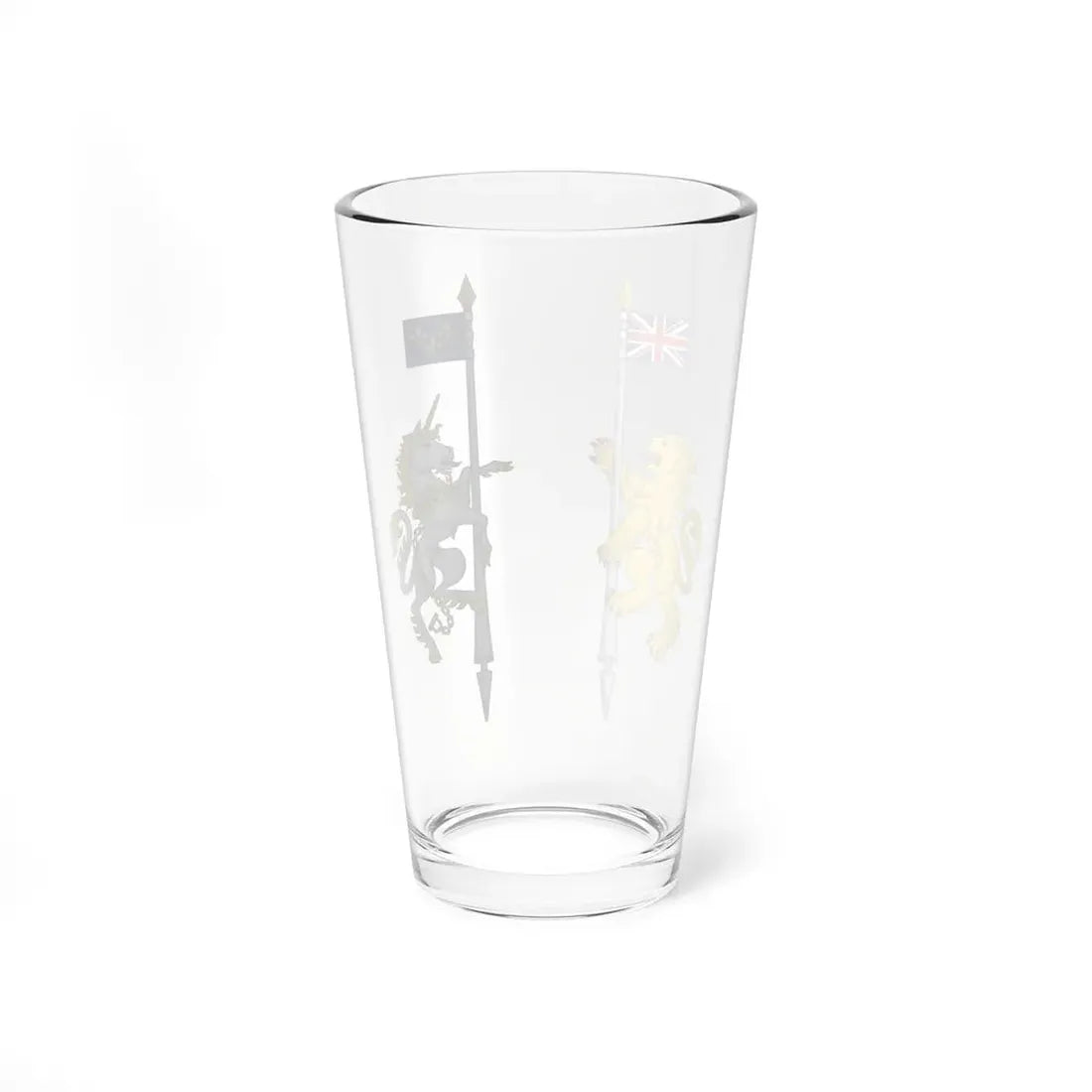 Supporters from the coat of arms of Canada - Pint Glass 16oz - Go Mug Yourself