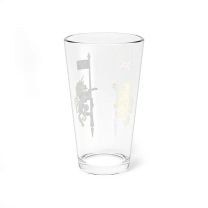 Supporters from the coat of arms of Canada - Pint Glass 16oz - Go Mug Yourself