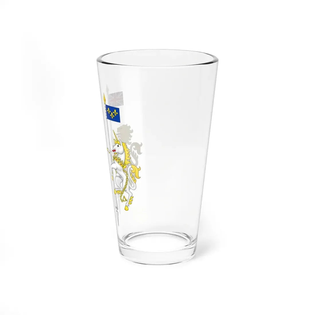 Supporters from the coat of arms of Canada - Pint Glass 16oz - Go Mug Yourself