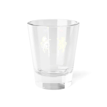 Supporters from the coat of arms of Canada - Shot Glass 1.5oz - Go Mug Yourself