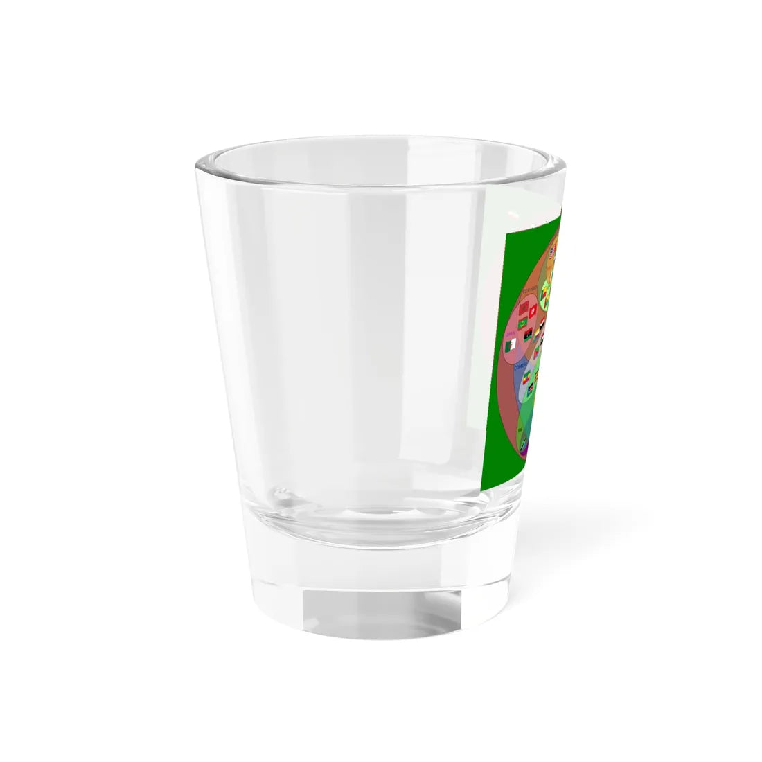 Supranational African Bodies-en (Gambia) Shot Glass 1.5oz - Go Mug Yourself