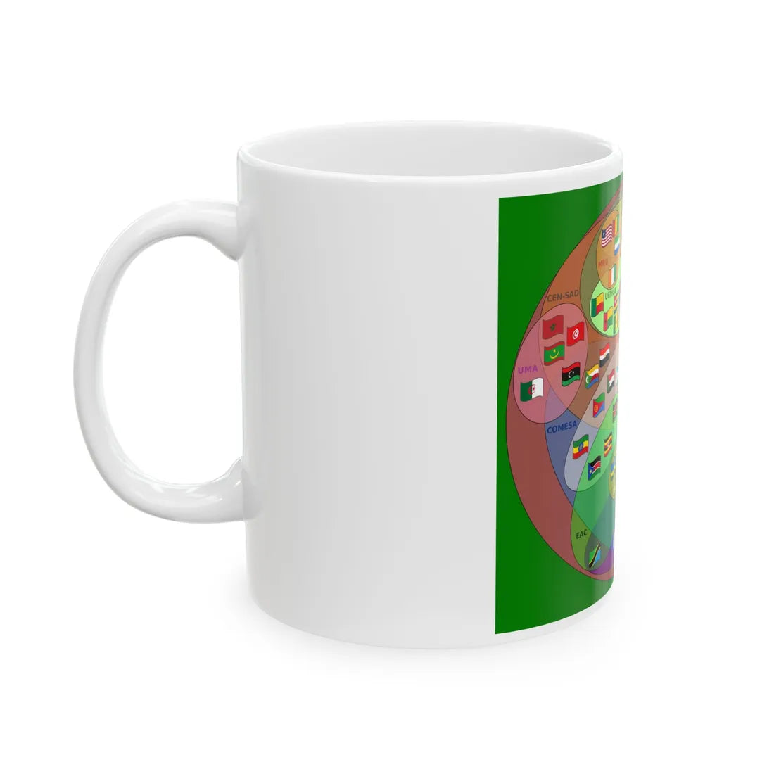 Supranational African Bodies-en (Liberia) White Coffee Mug - Go Mug Yourself