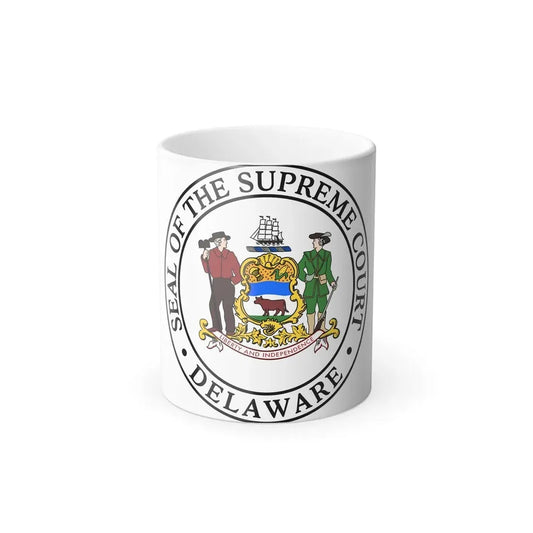 Supreme Court of Delaware - Color Changing Coffee Mug 11oz - Go Mug Yourself