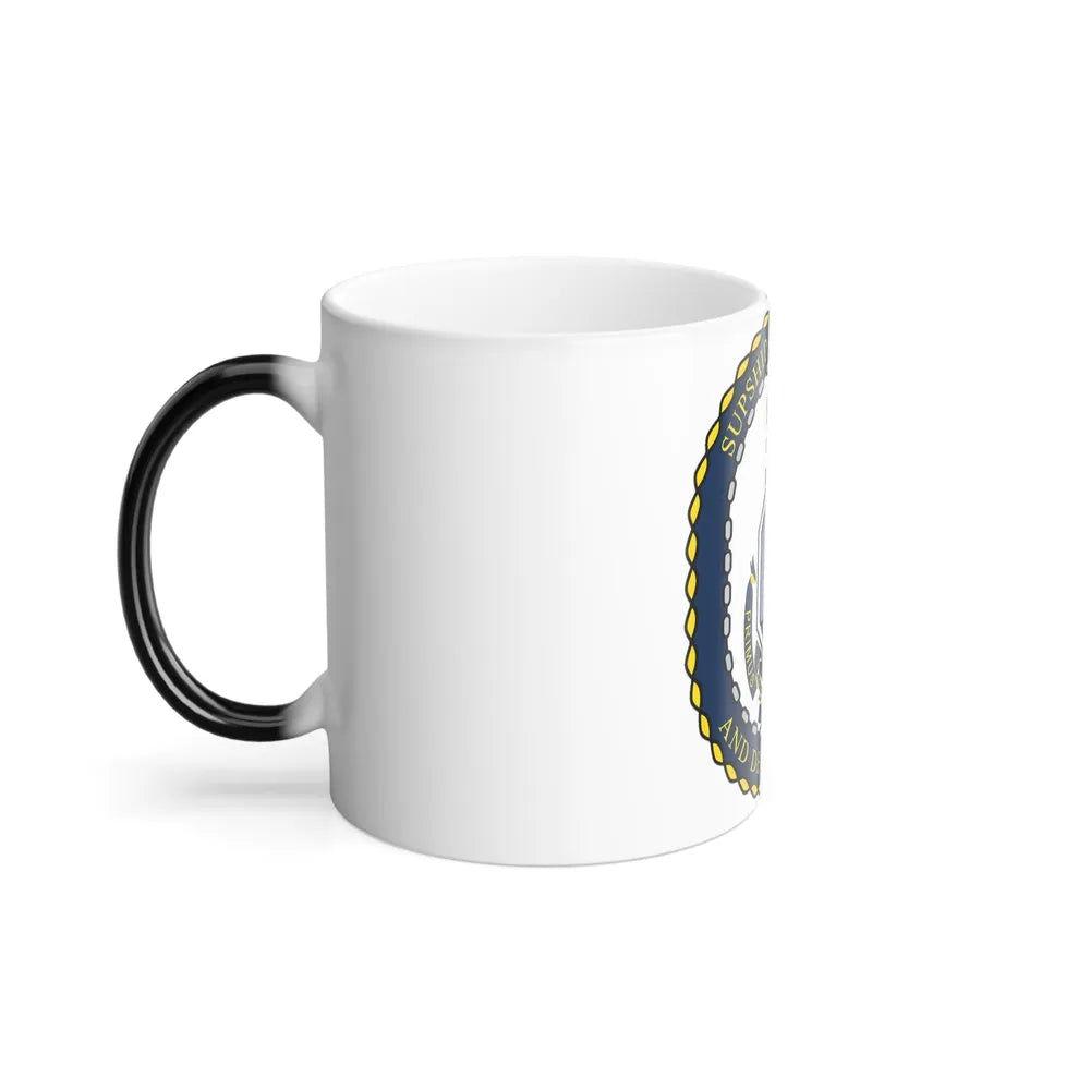 SUPSHIP Bath ME Detach (U.S. Navy) Color Changing Mug 11oz-Go Mug Yourself