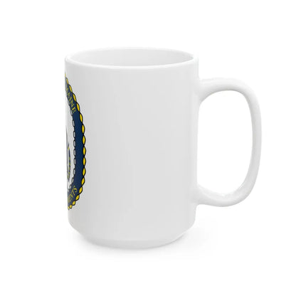 SUPSHIP Bath ME Detach (U.S. Navy) White Coffee Mug-Go Mug Yourself