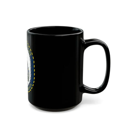 SUPSHIP Bath ME Detach (U.S. Navy) Black Coffee Mug - Go Mug Yourself