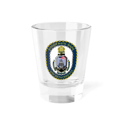 SUPSHIP Bath ME Detach (U.S. Navy) Shot Glass 1.5oz 1.5oz - Go Mug Yourself