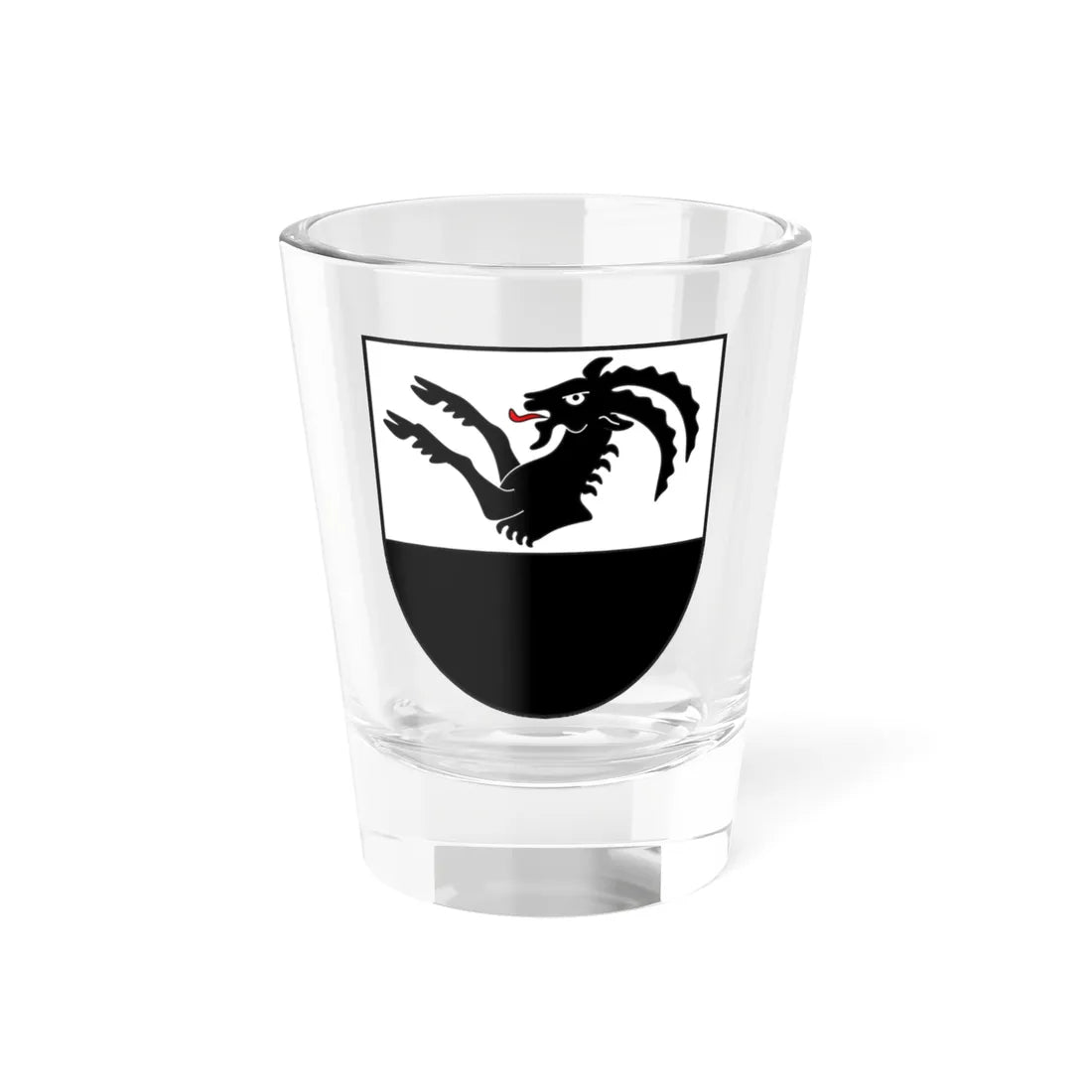 Sur Tasna Kreis wappen (Switzerland) (Coat of Arms) Shot Glass 1.5oz 1.5oz - Go Mug Yourself