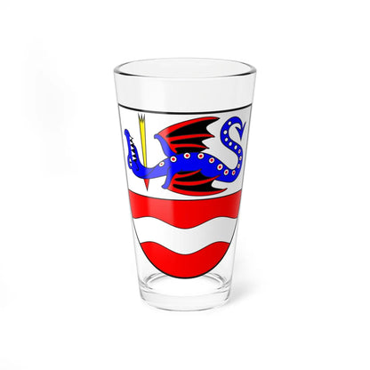 Surava wappen (Switzerland) (Coat of Arms) Pint Glass 16oz 16oz - Go Mug Yourself