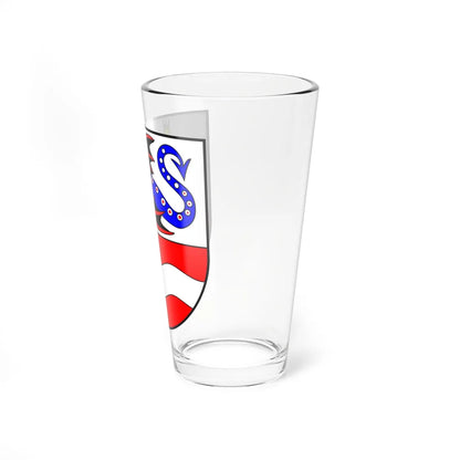 Surava wappen (Switzerland) (Coat of Arms) Pint Glass 16oz - Go Mug Yourself