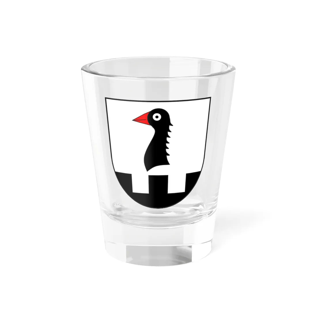 Surcasti wappen (Switzerland) (Coat of Arms) Shot Glass 1.5oz 1.5oz - Go Mug Yourself