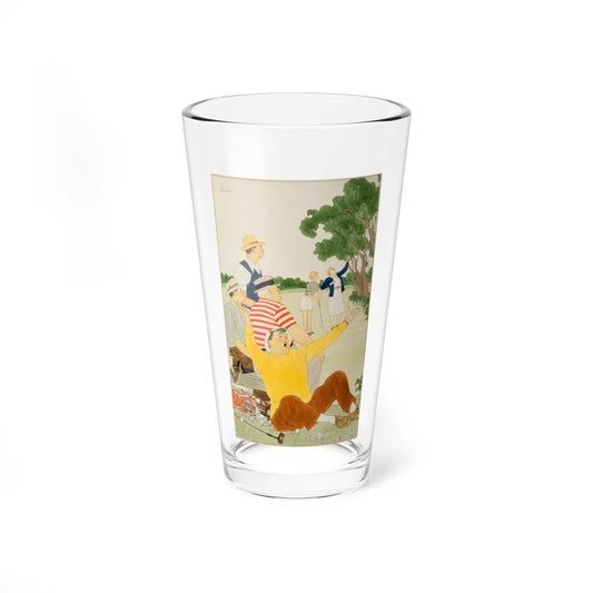 Sure Enough! . . . It's a Baltimore Oriole, Acushnet advertisement, The Saturday Evening Post, July 1952 (Magazine Illustration) Pint Glass 16oz 16oz - Go Mug Yourself