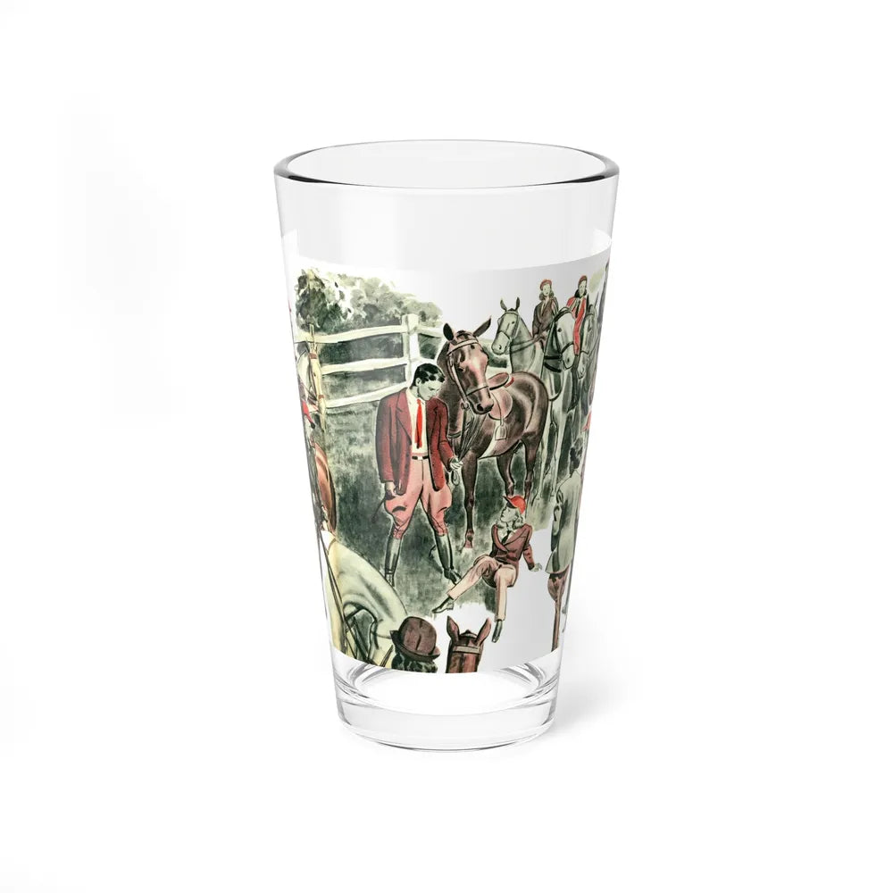 Sure, Money Talks, But (1), Liberty magazine, June 7, 1941 (Magazine Illustration) Pint Glass 16oz-16oz-Go Mug Yourself