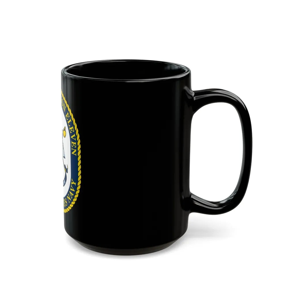 Surface DIV 11 USN (U.S. Navy) Black Coffee Mug-Go Mug Yourself