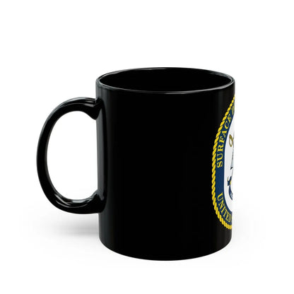 Surface DIV 11 USN (U.S. Navy) Black Coffee Mug-Go Mug Yourself