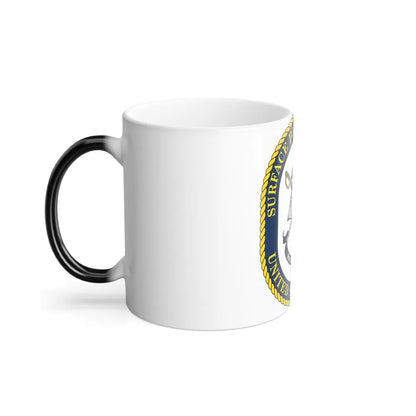 Surface DIV 11 USN (U.S. Navy) Color Changing Mug 11oz-Go Mug Yourself