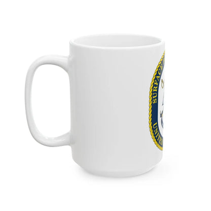 Surface DIV 11 USN (U.S. Navy) White Coffee Mug-Go Mug Yourself